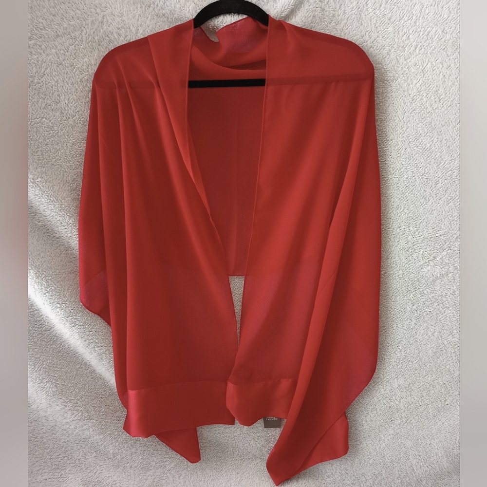 Vince Camuto Red soft scarf